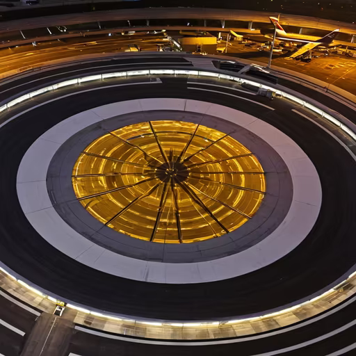 Airport at Night
