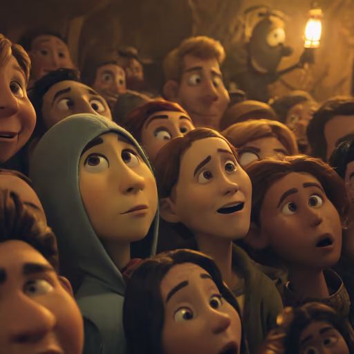 A Crowd's Gaze