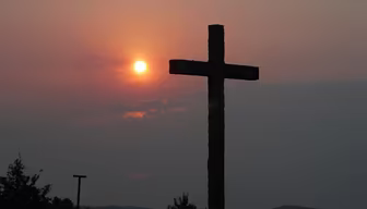 Faith at Sunset