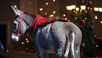Festive Donkey