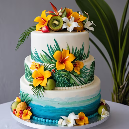 Tropical Cake Dreams