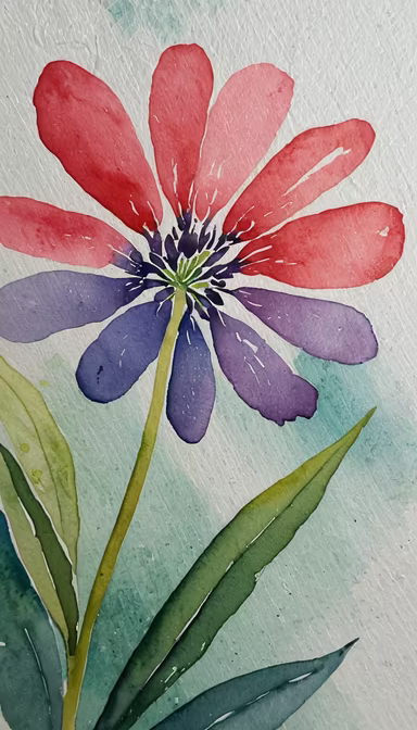 Watercolor Bloom Watercolor Bloom