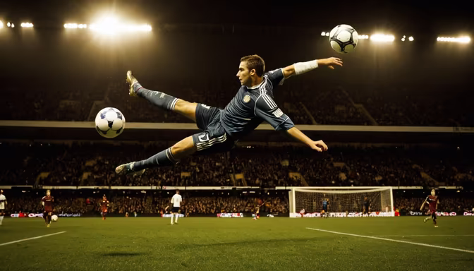 A Flying Kick
