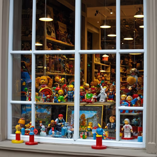 Toy Store Window