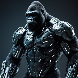 Cyberpunk Gorilla Cyberpunk Gorilla
