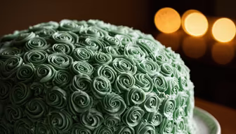 Green Rose Cake Green Rose Cake