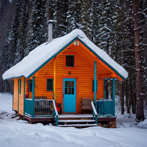 Winter Cabin Retreat