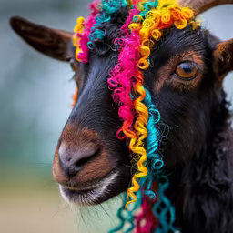Rainbow Goat Rainbow Goat