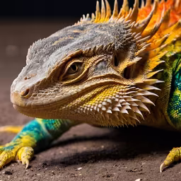 Iguana Close-Up