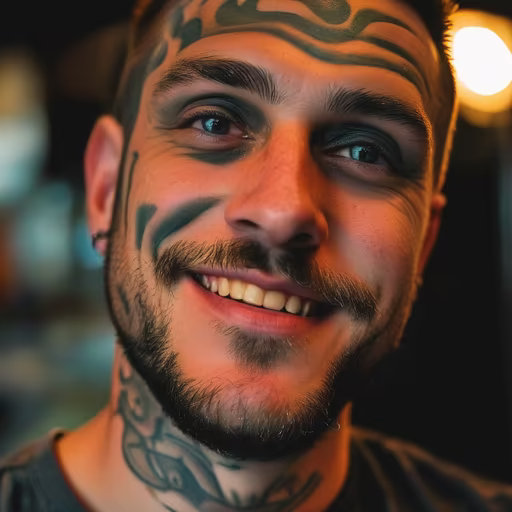 Smiling Through Ink