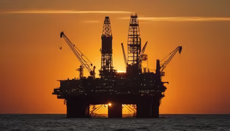 Offshore at Sunset