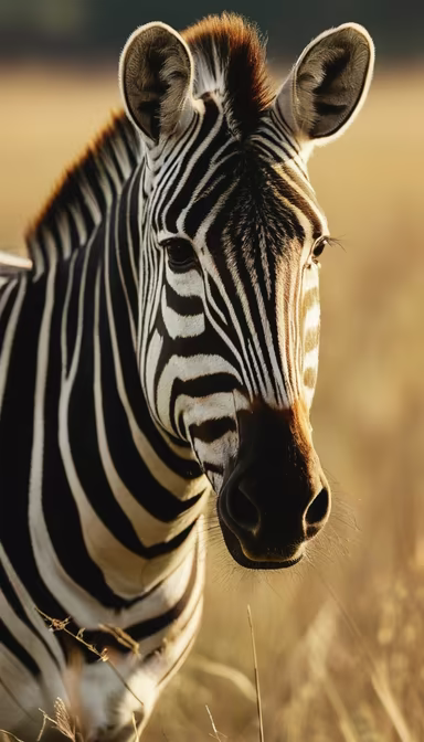 Zebra Portrait Zebra Portrait
