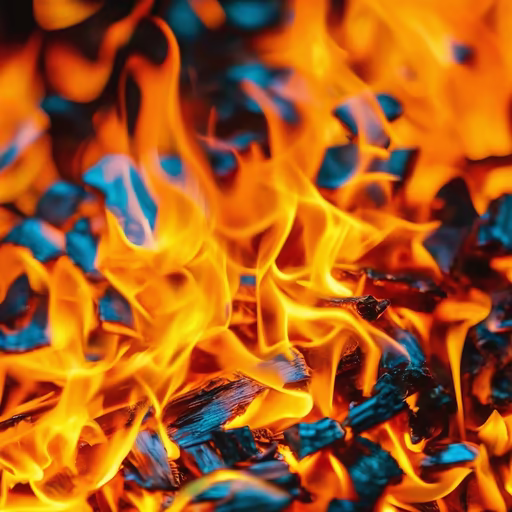 Blazing Coals