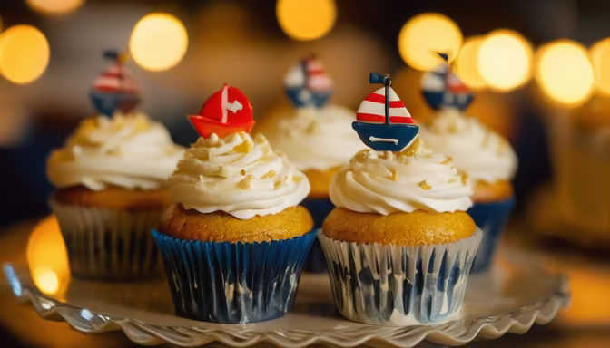 Sail Away With These Cupcakes