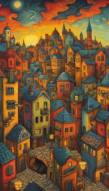 Cityscape at Dusk