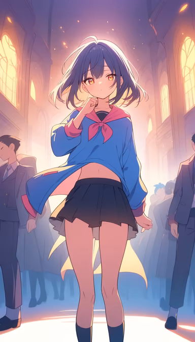 Anime Schoolgirl