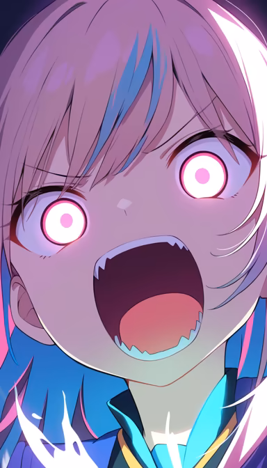 Shocked Anime Girl Shocked Anime Girl