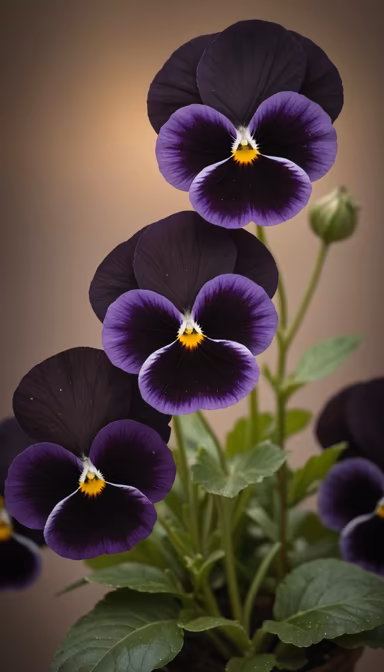 Velvet Pansies