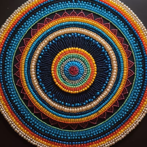 Beaded Mandala