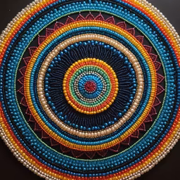 Beaded Mandala Beaded Mandala
