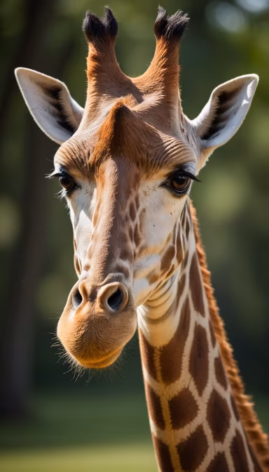 Giraffe Portrait Giraffe Portrait