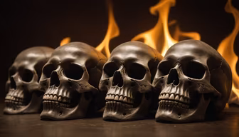 Skulls Ablaze Skulls Ablaze