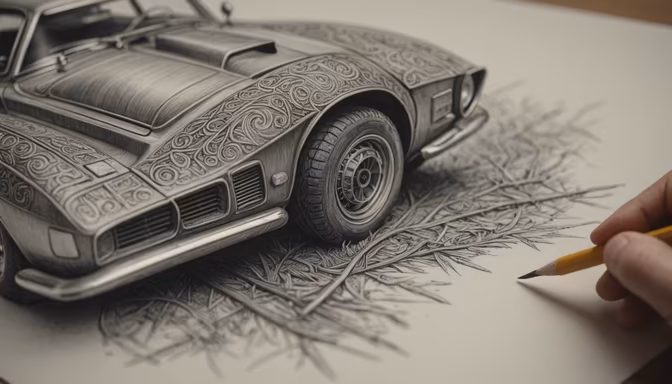 Classic Car Art