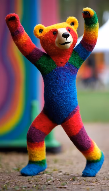 Rainbow Bear Rainbow Bear