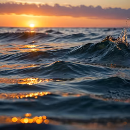 Golden Hour Waves