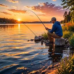 Sunset Fishing Sunset Fishing