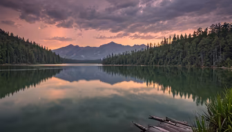Mountain Lake Serenity