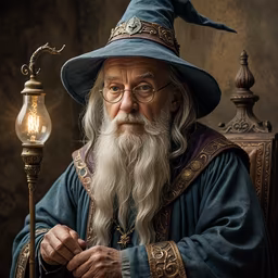 The Wise Old Wizard The Wise Old Wizard