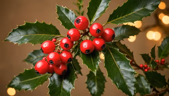 Festive Holly Berries Festive Holly Berries
