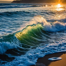 Golden Hour Waves Golden Hour Waves
