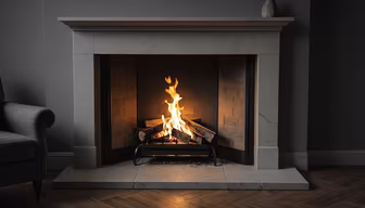 Cozy Fireplace