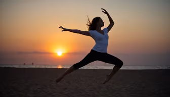 Sunset Leap