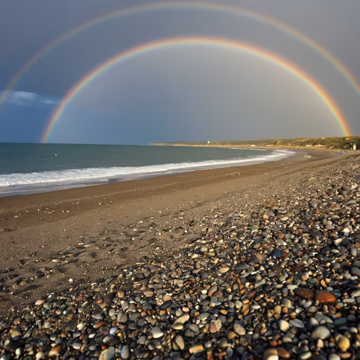 Double Rainbow Beach