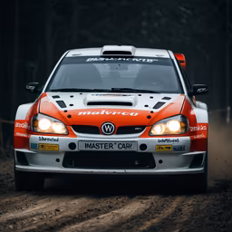 Rally Car Action Rally Car Action