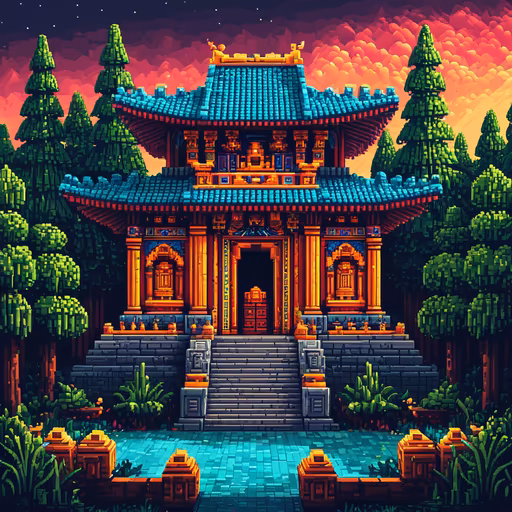 Pixel Temple