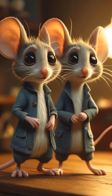 Dapper Mice Duo