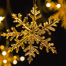 Golden Snowflake Golden Snowflake
