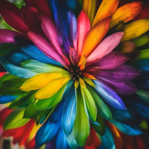 Rainbow Bloom