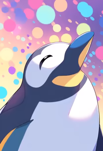 Dreamy Penguin
