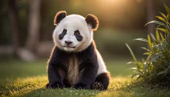 Panda in the Wild Panda in the Wild