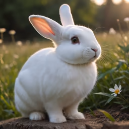 Snowy Meadow Rabbit
