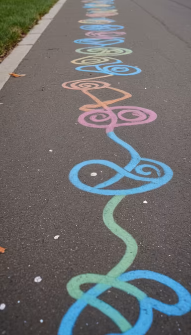 Sidewalk Art Sidewalk Art