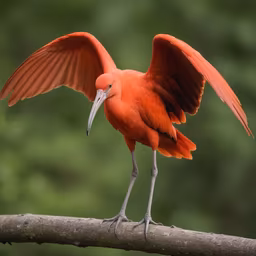 Scarlet Ibis Display