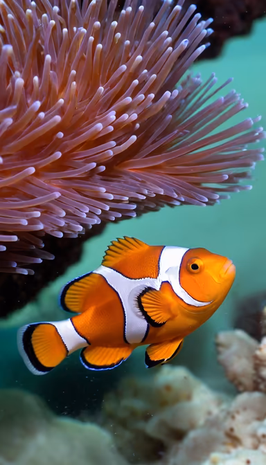 Clownfish and Anemone Clownfish and Anemone