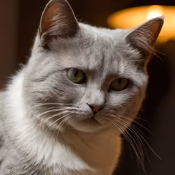 Contemplative Cat
