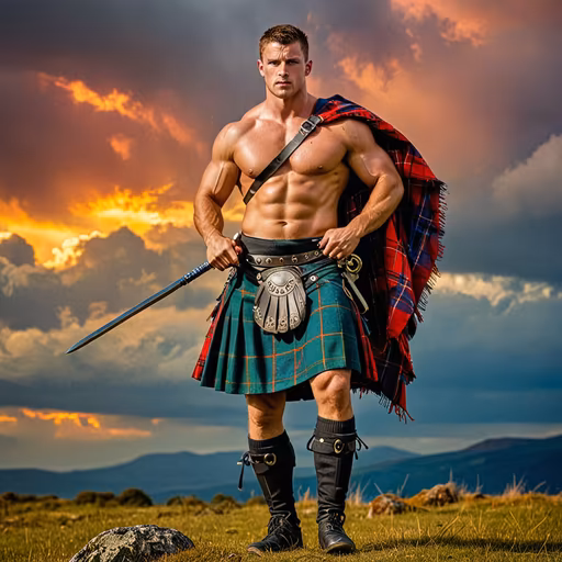 Scottish Highlands Warrior